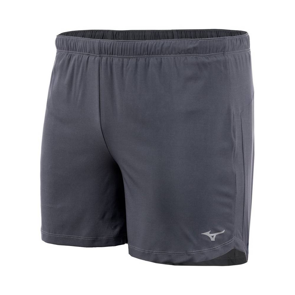 Pantaloncini Mizuno Running Core 5" Donna - Grigie - 07624-YZEF